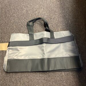 New Azzaro Two-Tone Weekender Bag